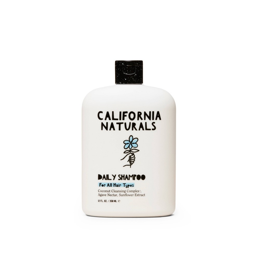 Photos - Hair Product California Naturals Daily Shampoo – 12 fl oz