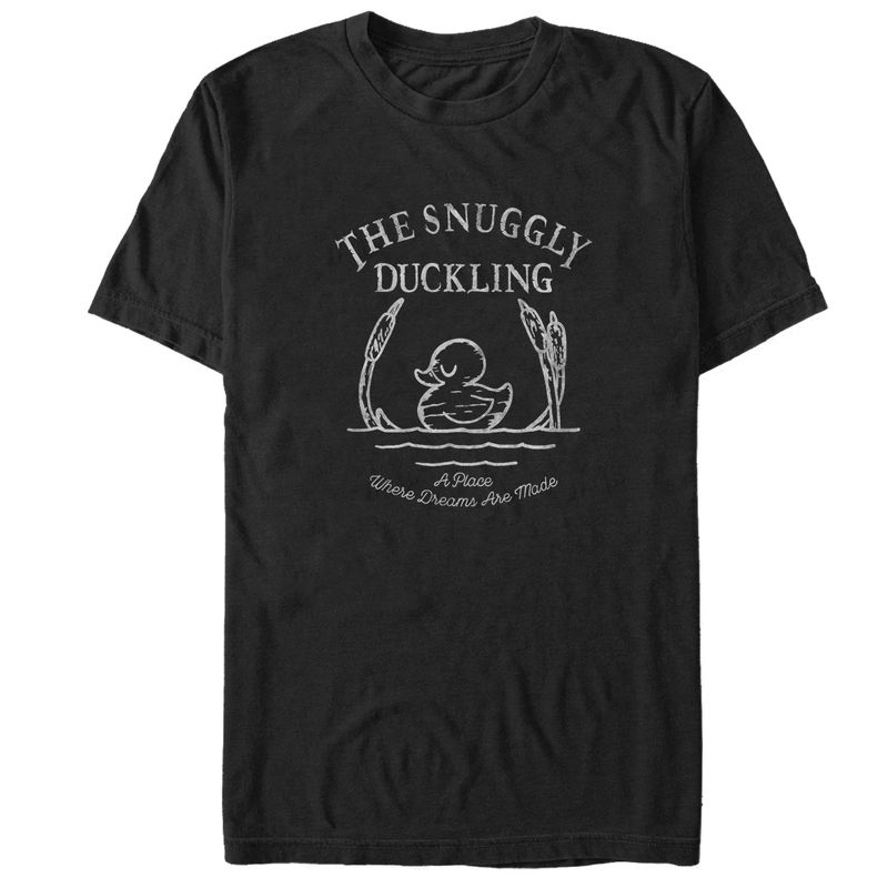 Men's Tangled Snuggly Duckling Motto T-Shirt, 1 of 4