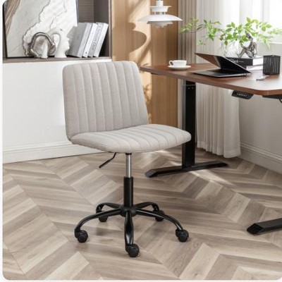 Vynxaria Masar Fabric Swivel Office Chair - Adjustable Height & 360¡ã Mobility