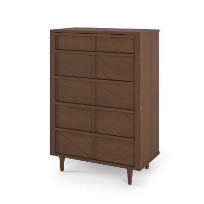 Child Craft Surrey Hill 5 Drawer Chest for Nursery or Bedroom, Anti-Tip Kit Included to Prevent Tipping, Non-Toxic, Baby Safe Finish