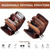 Small Crossbody Cell Phone Bag for Women, Mini Over Shoulder Handbag Purse with Credit Card Slots - 3 of 4