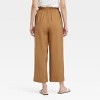Women's High-Rise Straight Leg Side-Tie Pull-On Pants - A New Day™ - 2 of 3