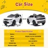 Ride on Car for Kids, 12V Battery Powered Sports Car with 2 Speeds, Parent Control, Sound System, LED Headlights and Hydraulic Doors for 3-8 - 2 of 4