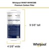 Whirlpool 10" x 4.5" Whole House Premium Carbon Water Filter, 5 Micron, NSF Certified, WHKF-WHWCBB - 3 of 4