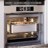 6 Pack Commercial Hotel Pans, 2" Deep Stainless Steel Steam Table Pans with Lids & Handles, Anti Jamming Stackable for Catering Buffets - 4 of 4