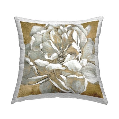 Stupell Industries Blushing White Magnolia Flower Abstract Floral