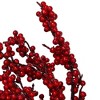 Northlight 28" Unlit Red Berries Artificial Christmas Wreath - 3 of 3