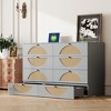 Bella Depot Queen Size Murphy Bed with Large Drawer - 4 of 4