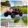 24V 2-Seater 4WD UTV Electric Ride-On Car for Kids with Parent Remote Control, Adjustable 21" Seats + Foldable 3rd Seat - 4 of 4