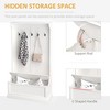 NicBex 38 inch Hall Tree for Hallway,Modern Coat Racks with Hooks and Shoe Storage,Entryway Furniture for Hallway,Living Room,Bedroom - 4 of 4