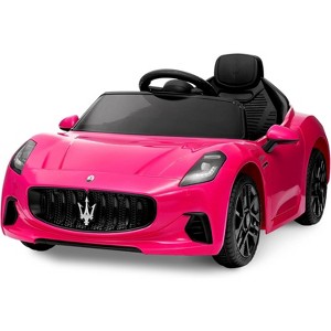 12V Licensed Maserati GranCabrio Ride-On Car for Kids, Battery-Powered Electric Vehicle with Remote Control, Spring Suspension, LED Lights - 1 of 4