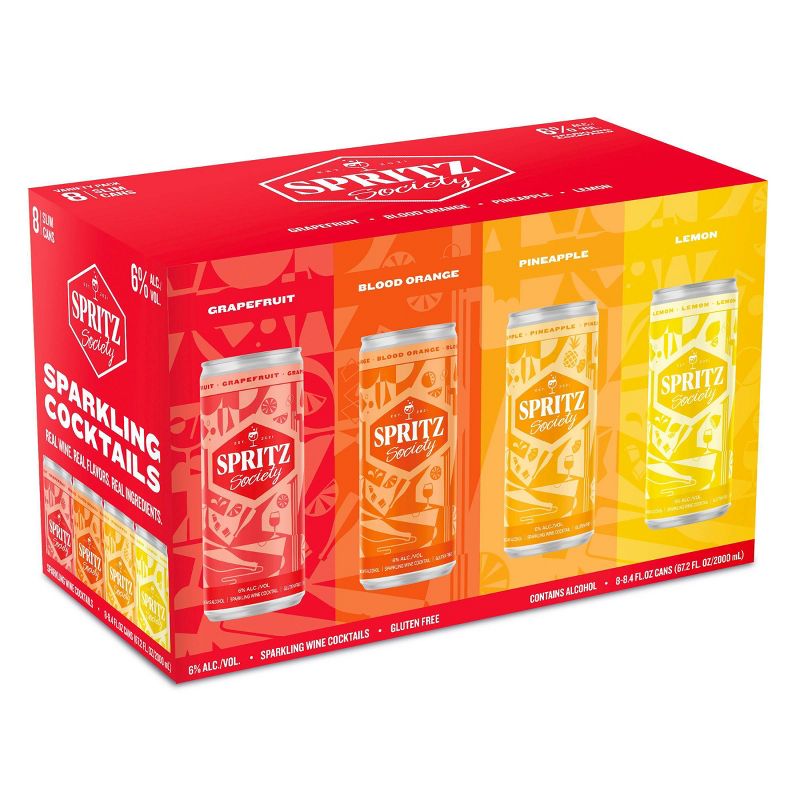 Spritz Society Variety Pack - 8pk/250ml Cans, 1 of 6