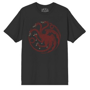 Game of Thrones Targaryen Graphic Short Sleeve Tee for Adults : Target