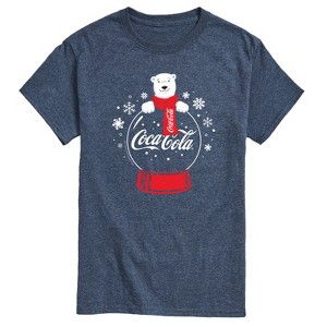 Men's - Coca Cola - Polar Bear Snowglobe Short Sleeve Graphic T-Shirt - 1 of 4