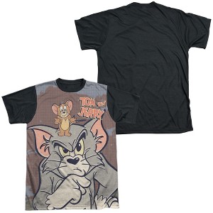 Men's Tom And Jerry Up To No Good Short Sleeve Costume T-Shirt - 1 of 4