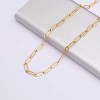14K Gold Plated Cable Link Chain Adjustable Bracelet – A Timeless and Versatile Accessory with an Adjustable Fit for Added Comfort and Style - 3 of 3
