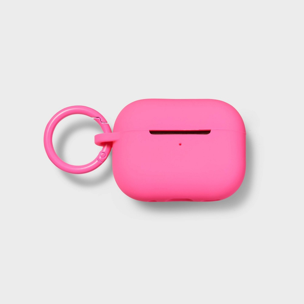 Photos - Portable Audio Accessories Apple AirPods Pro Silicone Case - heyday™ Neon Pink