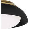 Minka Lavery Minka 12" Wide LED Black Finish Modern Flushmount Ceiling Light - 4 of 4