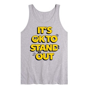 Men's - Instant Message - Okay To Stand Out Graphic Tank Top - 1 of 4