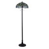 Chloe Lighting "Empress" Tiffany-Style Dragonfly 2 Light Floor Lamp 18" Shade - 2 of 2