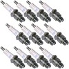 NGK 10 Pack Genuine OEM Spark Plugs for A06BA25CA Engine - BR8ES-10PK - 2 of 4