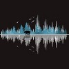 Men's Design By Humans The Sounds Of Nature - Music Sound Wave By NomAdartStudio T-Shirt - 2 of 4
