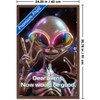 Trends International Ray Heere - Happy Peace Alien Framed Wall Poster Prints - 3 of 4