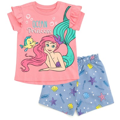 ariel, pink / blue