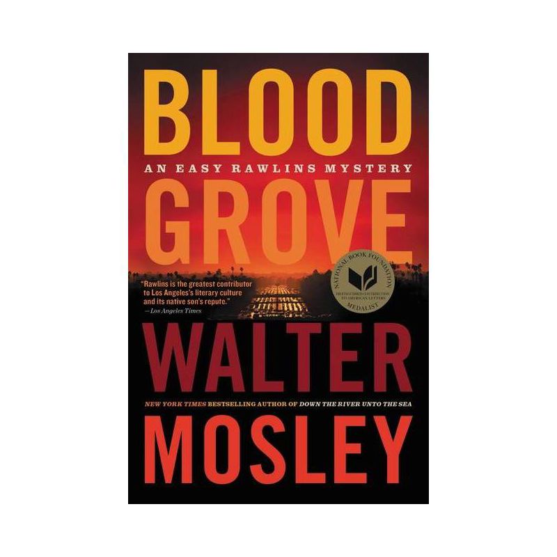 Blood Grove - (Easy Rawlins) Large Print by  Walter Mosley (Hardcover), 1 of 2