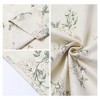 Unique Bargains Soft Cotton Floral Pattern Pillowcase with Envelope Closure for Hair and Skin Set of 2 - 3 of 4