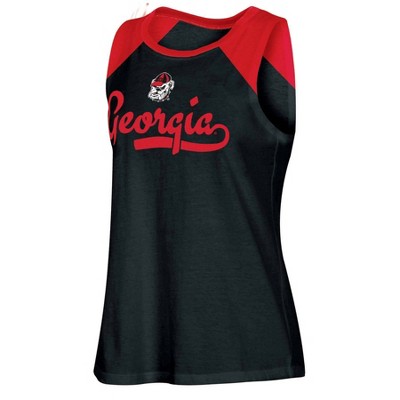 NCAA Georgia Bulldogs Women's Tank Top - L