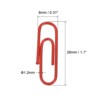 Unique Bargains Small Size Metal Prevent Tearing Pages Home Office Paper Clip 600 Pcs - 2 of 4