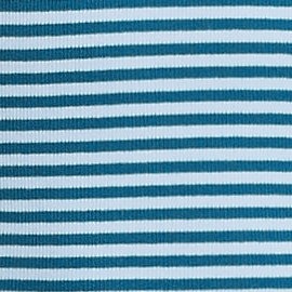 baltic teal/blue tiny stripe