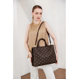 Paaaawaters leather tote bag 2024 new luxury middle-aged mother bag large capacity ladies handbag - 1 of 4