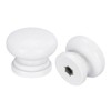 Unique Bargains Round Wood Drawer Cabinets Knobs and Pulls with Screws 12 Pcs - 4 of 4