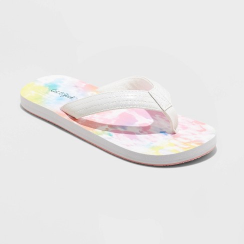 Girls tie dye discount sandals