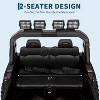 Ride On Toys, Adjustable Car Body, 2 Seater 24V Toddler Car, Ride On Car with Remote Control, Ride On Truck w/ 4-Wheeler Suspension - 4 of 4