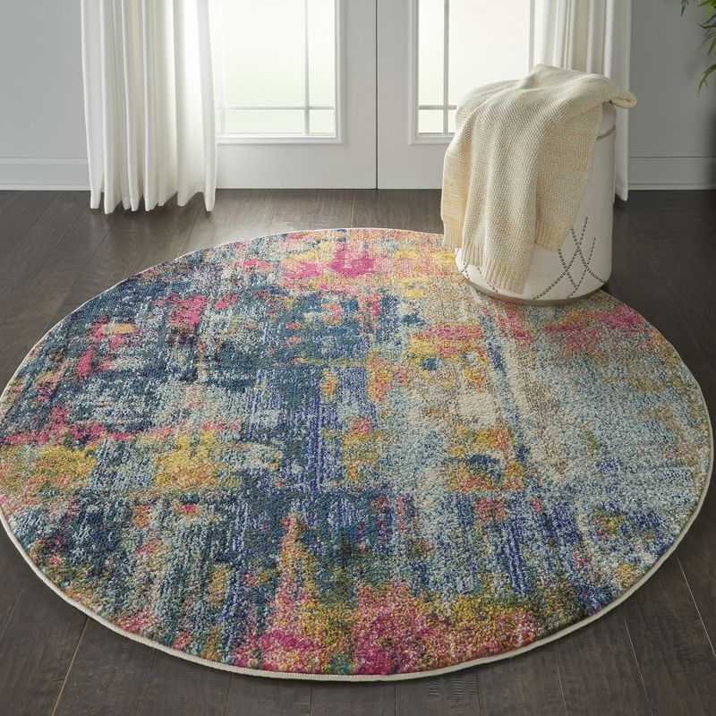 Nourison Celestial Abstract Contemporary Multicolor Indoor Rug, 2 of 12