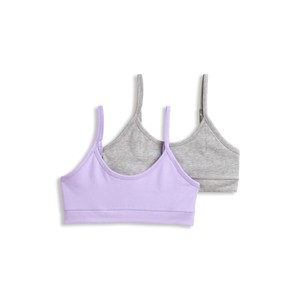 Jockey Girls' Cotton Stretch Bralette - 2 Pack - 1 of 2