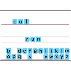 Smart Poly® Touch-Stik™ Phonics Tiles & Mat, Fun with Letters Set, 104 Tiles - 1 of 3