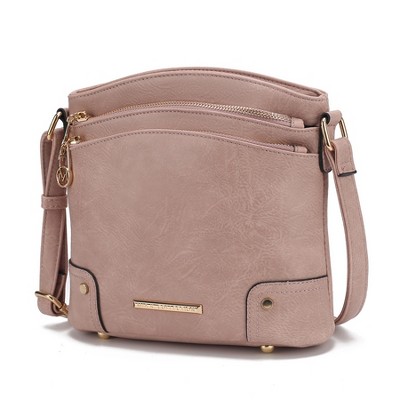 MKF Collection Ivara Vegan Leather Women’s Crossbody Shoulder Bag by Mia K