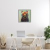 Stupell Industries Abstract Urban Bear Graffiti Framed Giclee Art, Gray, 24" x 24" - 3 of 4