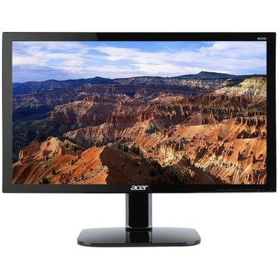 Acer KG240 - 24" Monitor Full HD (1920 x 1080) 75 Hz 1ms GTG -  Manufacturer Refurbished