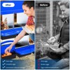 Metal Nesting Boxes for Chickens, Galvanized Steel Chicken Nesting Box with Lid Cover and Plastic Handle for Coop, Farm, or Backyard - 4 of 4