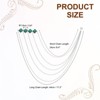Unique Bargains Bouquet Square Rhinestone Square Tassel Chain Brooch Lapel Suit Pins 1 Pc - 2 of 4