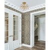 Elegant Lighting Savannah 12 inch flush mount in brass - 2 of 4