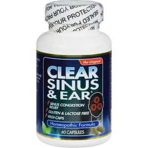 Clear Sinus & Ear Congestion Relief Capsule, 60 Ct - 1 of 3
