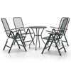 vidaXL Garden Dining Set Anthracite - 2 of 4