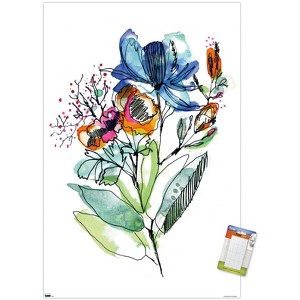 Trends International Cayena Blanca - Flowers Unframed Wall Poster Prints - 1 of 4