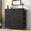 Gikpal 10 Drawers Dresser for Bedroom, Storage Drawer, Cupboards & Cabinets, Side Pockets & Hooks, Sturdy Metal Frame, Kitchen, Dinning Room - 2 of 4